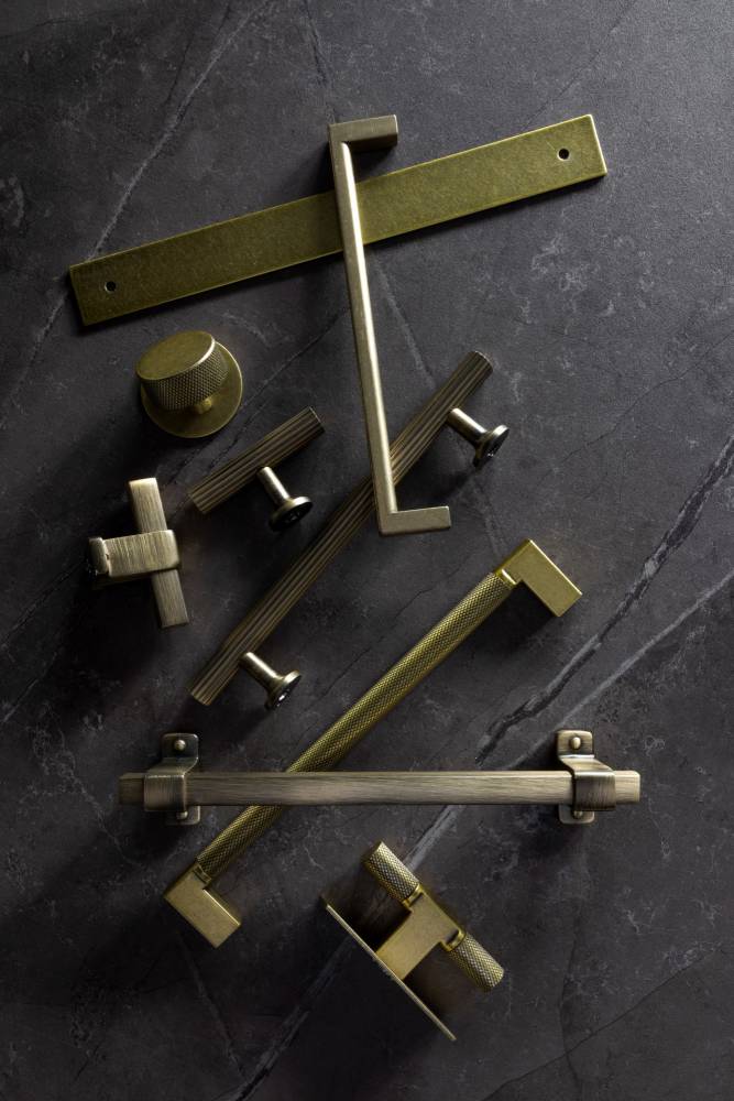 Aged Brass Handles